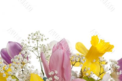 cropped image of a flower bouquet