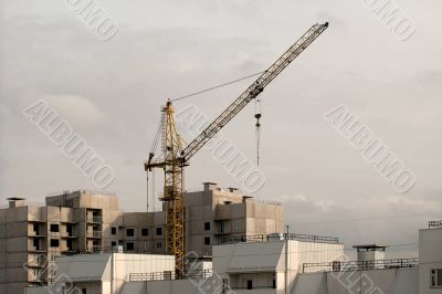 House building.