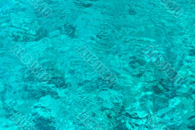Turquoise water