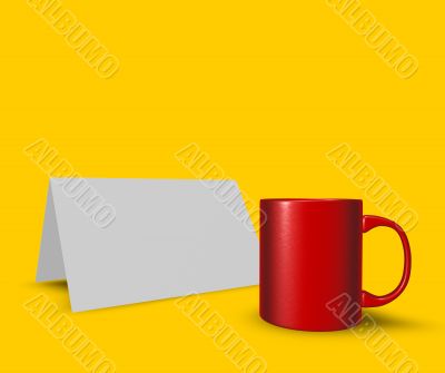 cup and card