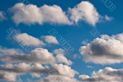The clouds.