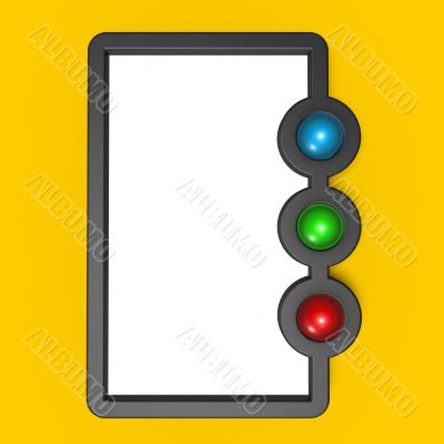 frame and rgb buttons
