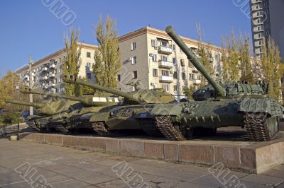 Soviet tanks