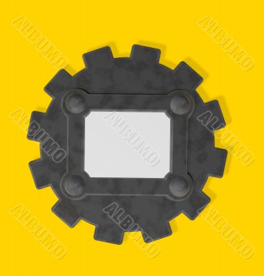 gear wheel sign