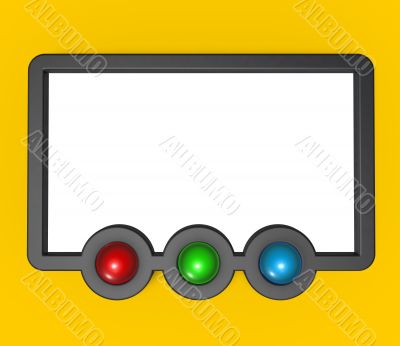 frame and rgb buttons
