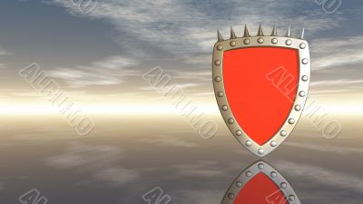 shield with prickles