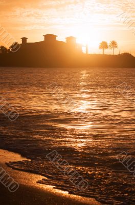 Sunset in Antigua