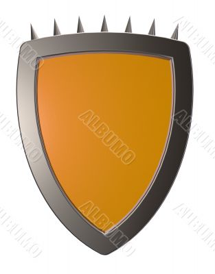 shield with prickles