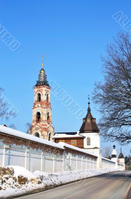 Belfry and wall tower of  St. Nicholas Berlyukovsky Monastery