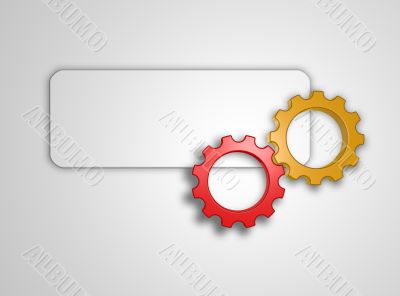 gear wheel banner