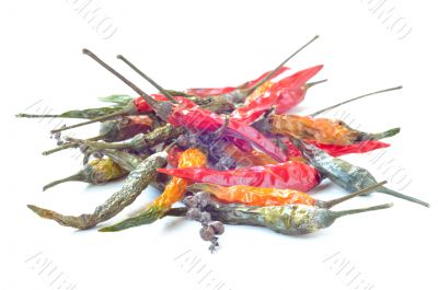 Dried chili peppers