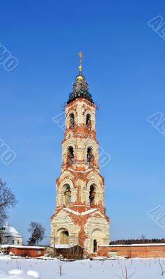 Belfry and wall tower of  St. Nicholas Berlyukovsky Monastery