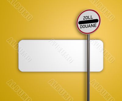zoll roadsign