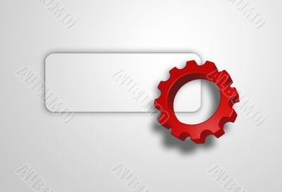 gear wheel banner