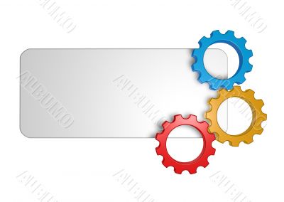 gear wheel banner