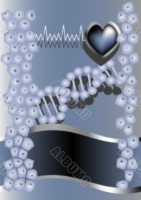 abstract medical background