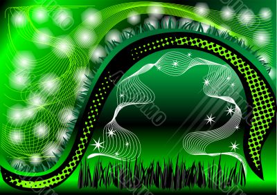 abstract green background