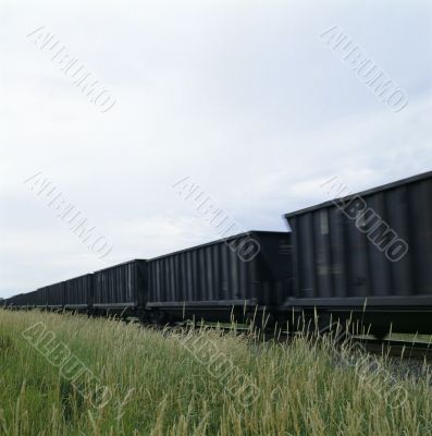 Moving train