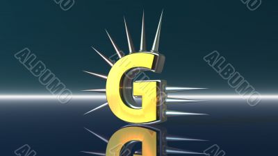 prickles letter g