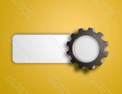 gear wheel banner