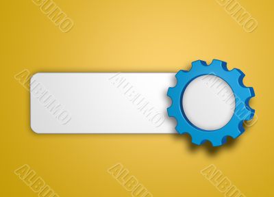 gear wheel banner