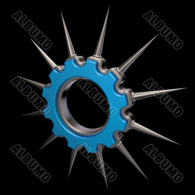 prickles gear wheel
