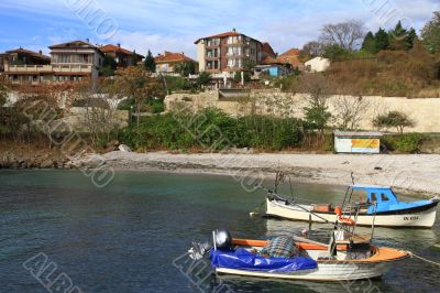 Boats on the beach