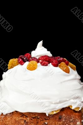 Christmas creamy cake profile