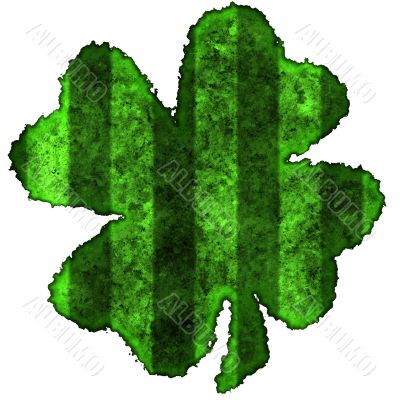 Shamrock burnt parchment