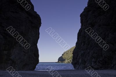 Cove in Mallorca, Spain