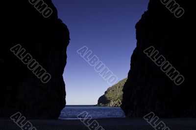 Cove in Mallorca, Spain