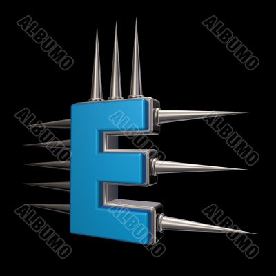 prickles letter e