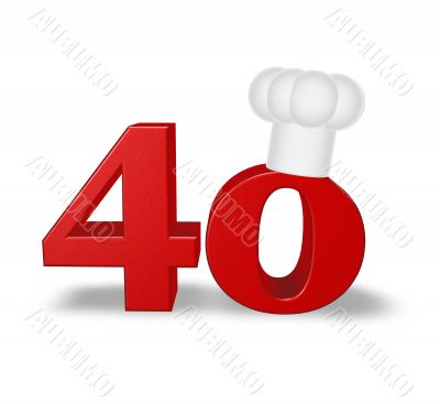 number forty cook
