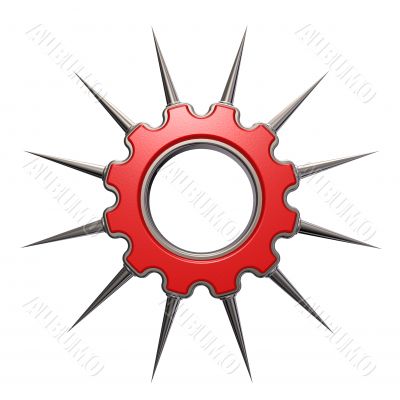 prickles gear wheel