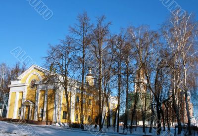 Orthodox church in Ryazan Kremlin 