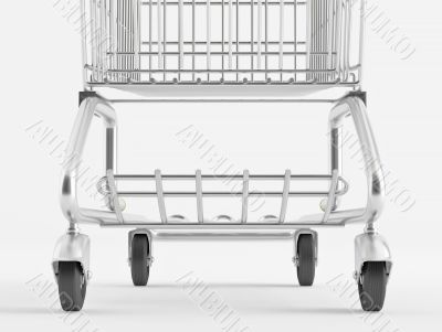 Wheel shopping trolley