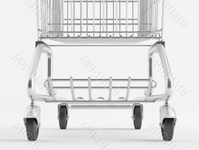 Wheel shopping trolley