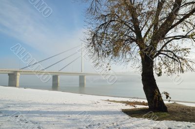 Bridge on Danube river