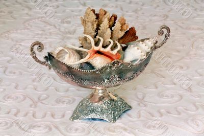Corals in a vase