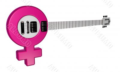 female guitar