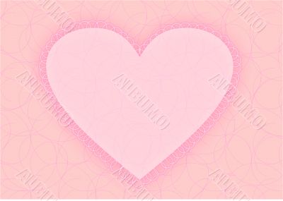 valentine's day, postcard, greeting, heart, love