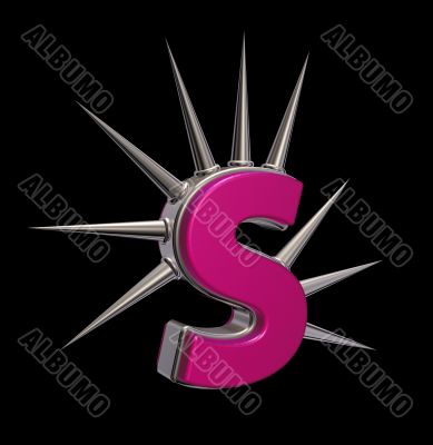 prickles letter s