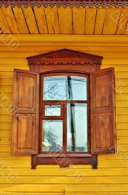 Window of an old house