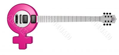 female guitar
