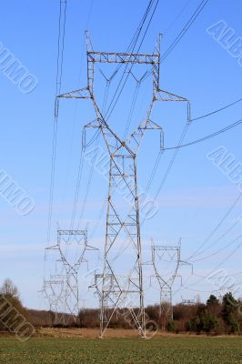 electric pylons