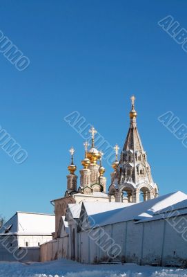 Church and belfry in Ryazan Kremlin
