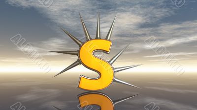 prickles letter s