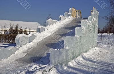 Slide in Tsaritsyno