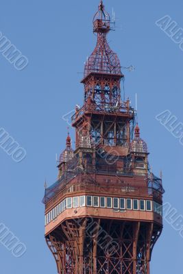 Top of the Blackpool Tower