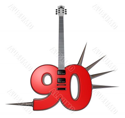 number ninety guitar
